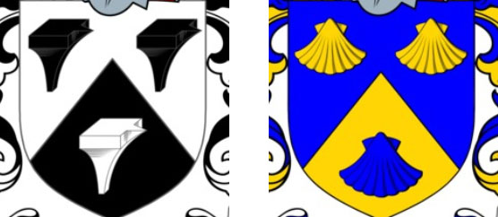 Objects on Coat of Arms
