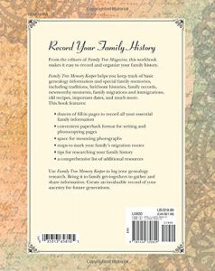 publisher family history book template